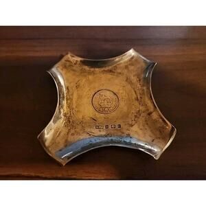 Drew & Sons Piccadilly Circus Sterling Coin Ashtray Antique